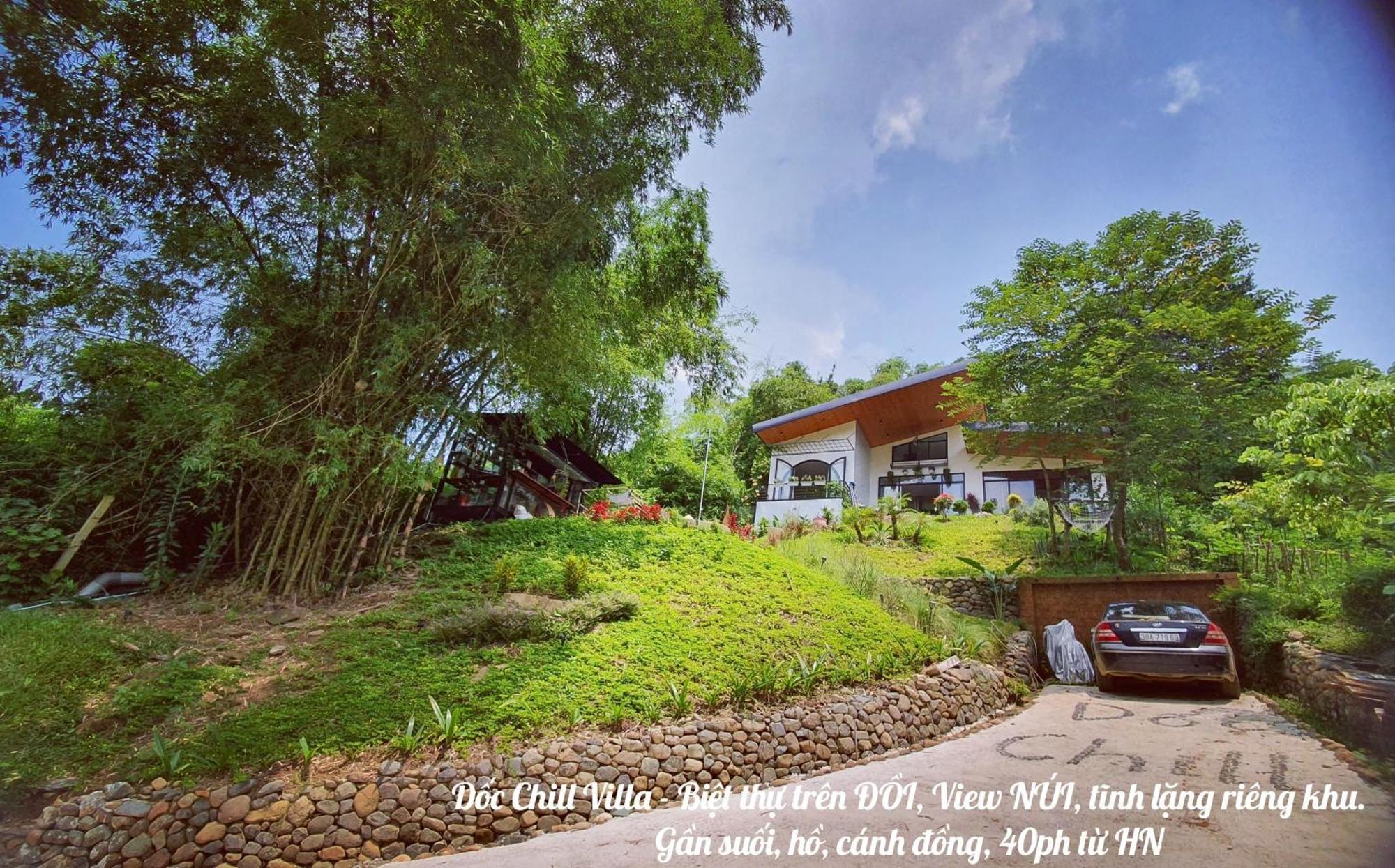 Villa Doc Chill - Gan Ba Vi, View Nui, Gan Ho, 40ph Di Tu Trung Tam Ha Noi *